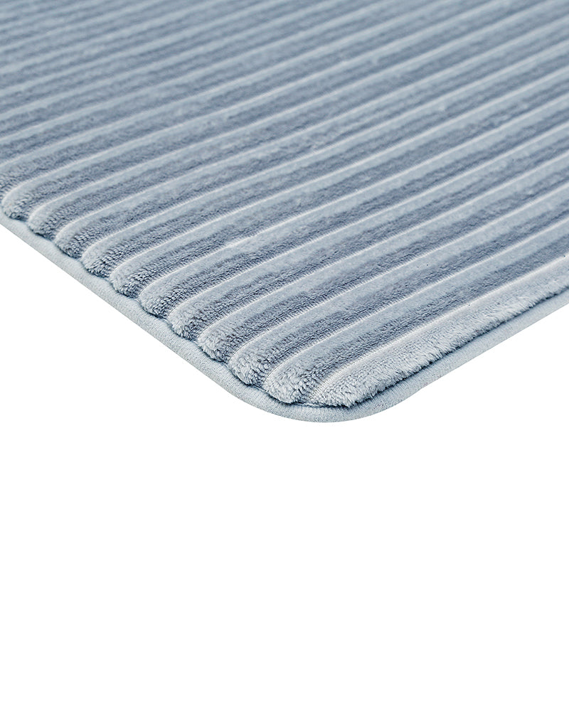 Soft Lux foam Striped Anti Skid Bathmat - Pano