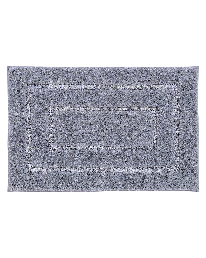 Border Frame Anti Skid Super Soft Bathmat