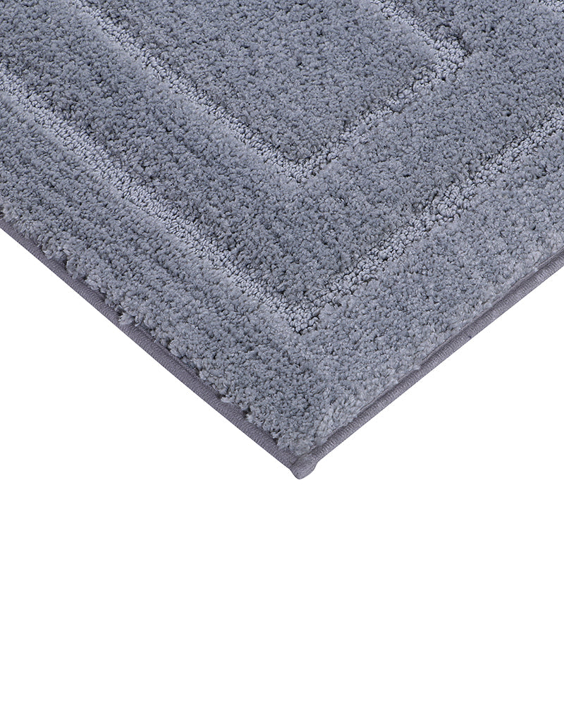 Border Frame Anti Skid Super Soft Bathmat