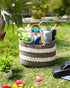 Solana Multi Purpose Brown Tote Hand Basket 