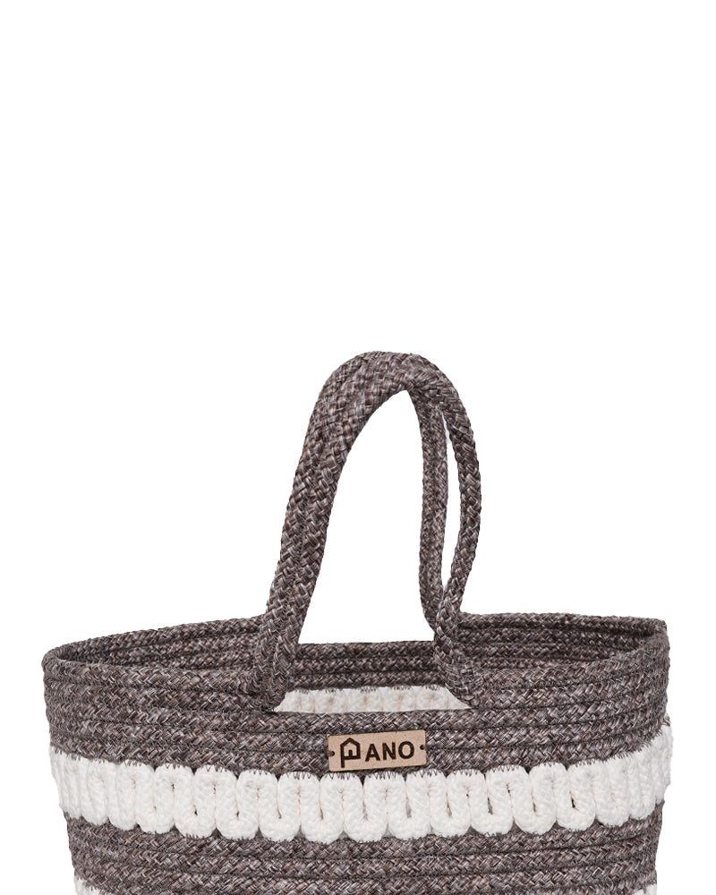 Solana Multi Purpose Brown Tote Hand Basket 
