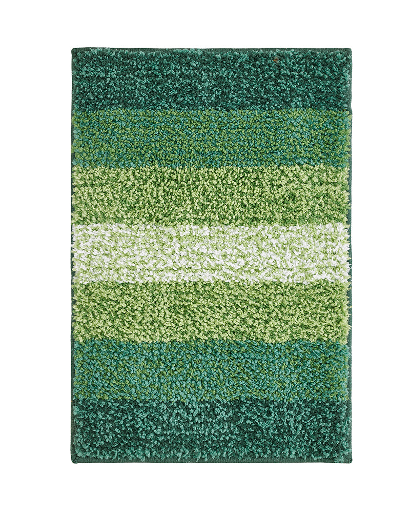 Textured Anti Skid Green Bathmat Set of 2 - Pano