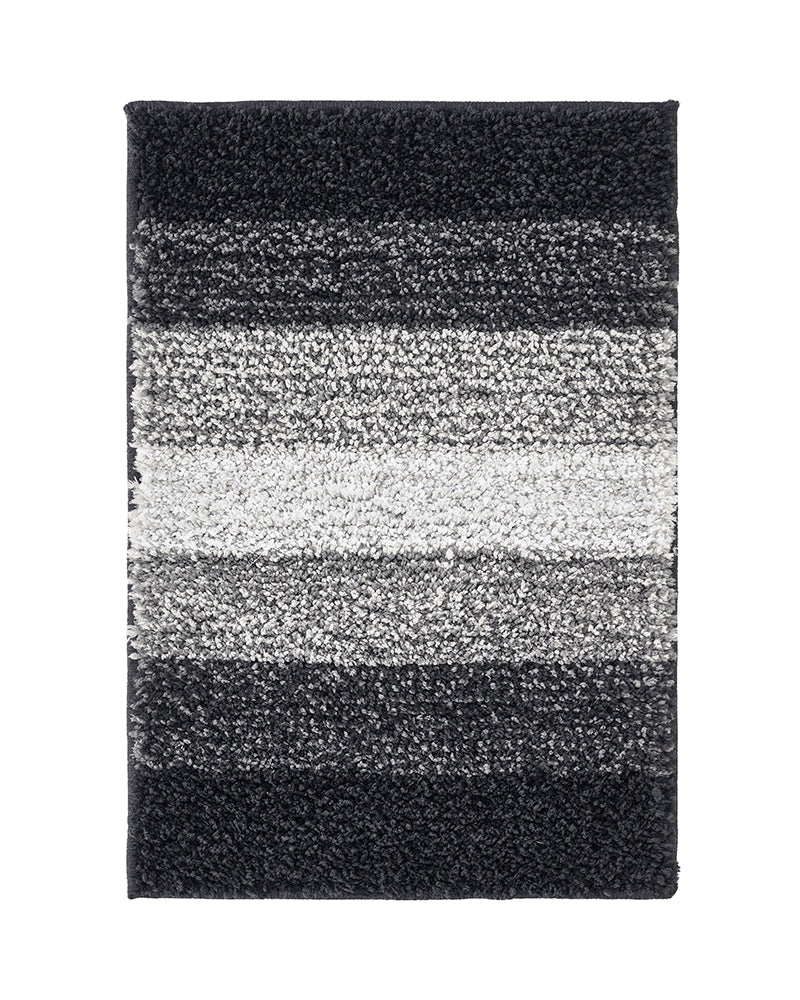 Textured Anti Skid Grey Bathmat Set of 2 - Pano