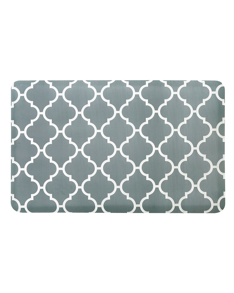 Trellis Abstract Kitchen Mat Pano