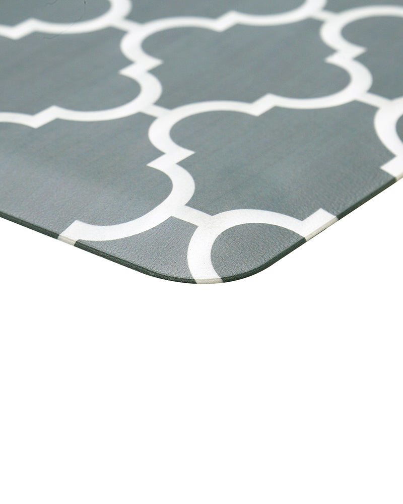 Trellis Abstract Kitchen Mat Pano