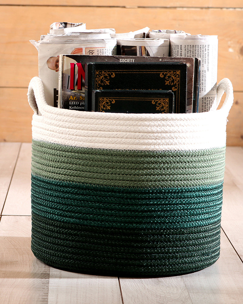 Utility Torrent Polypropylene Textured Basket Pano