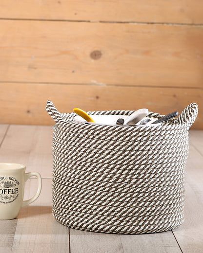 Utility Crest Polypropylene Textured Basket Pano