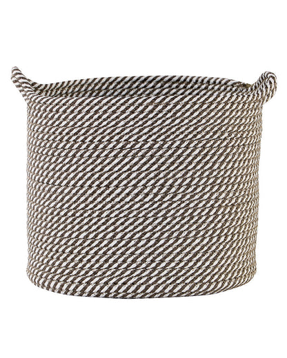 Utility Crest Polypropylene Textured Basket Pano