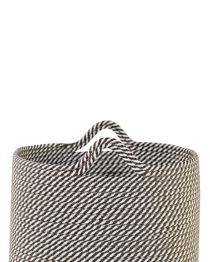 Utility Crest Polypropylene Textured Basket Pano