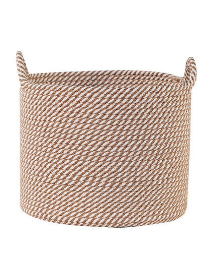 Utility Crest Polypropylene Textured Basket Pano