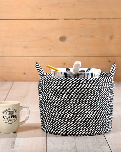 Utility Crest Polypropylene Textured Basket Pano
