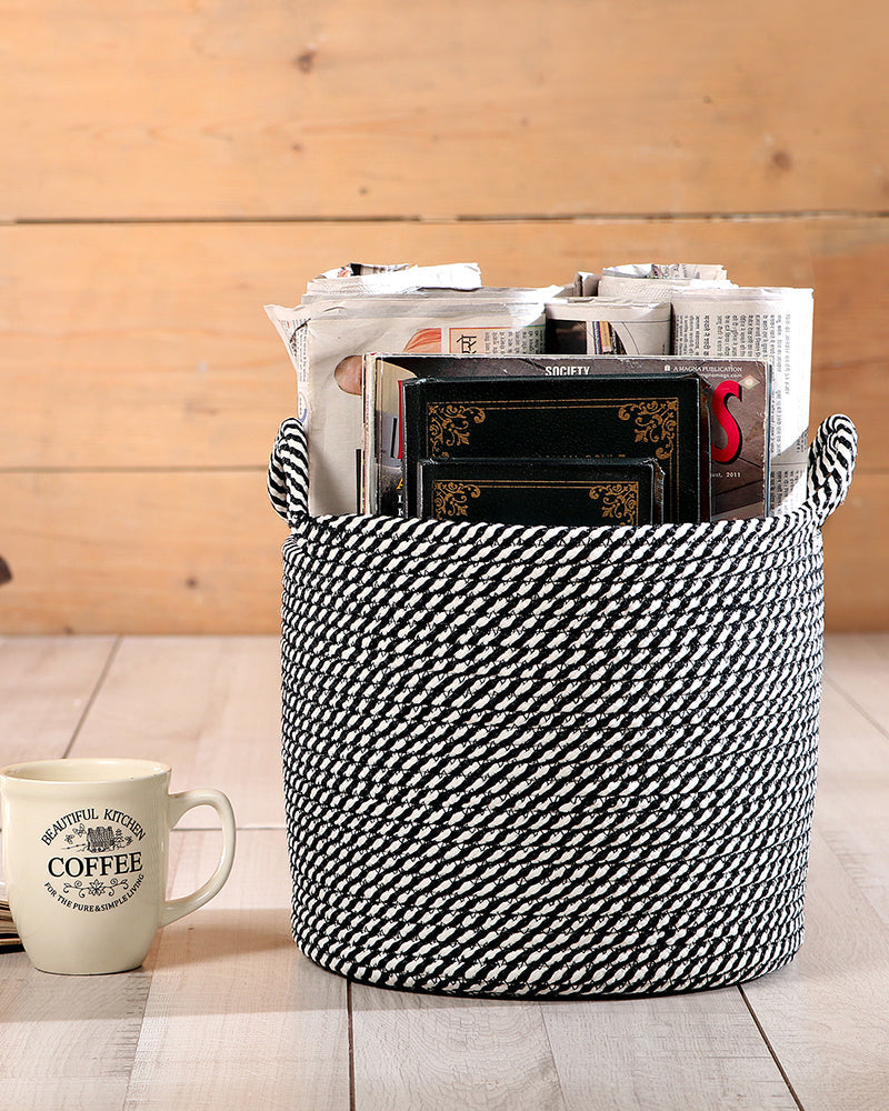 Utility Crest Polypropylene Textured Basket Pano