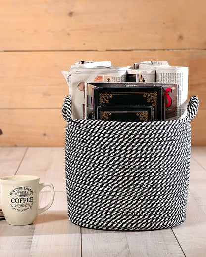 Utility Crest Polypropylene Textured Basket Pano