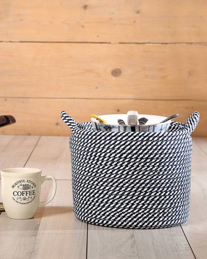 Utility Crest Polypropylene Textured Basket Pano