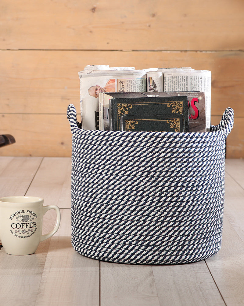 Utility Crest Polypropylene Textured Basket Pano