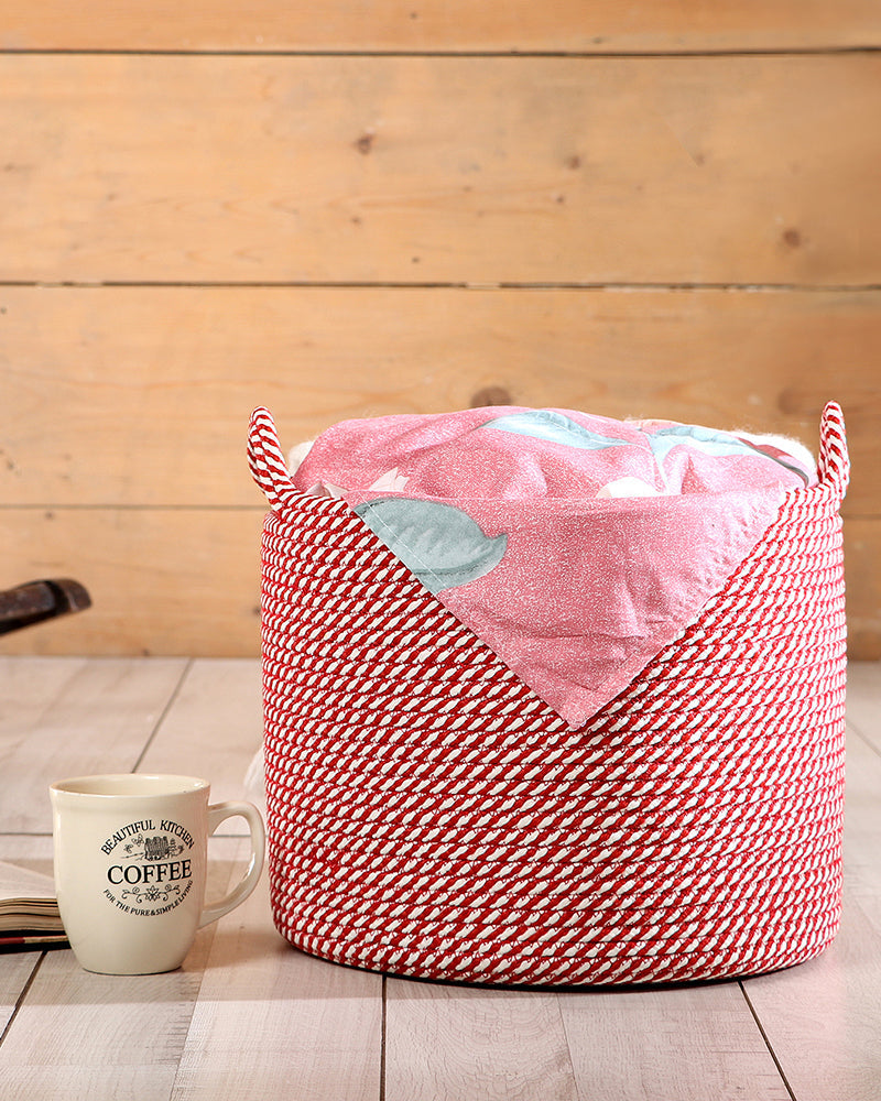 Utility Crest Polypropylene Textured Basket Pano