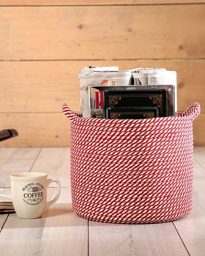 Utility Crest Polypropylene Textured Basket Pano