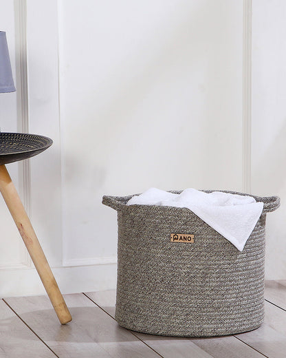 Utility Regalia Polypropylene Textured Basket Pano