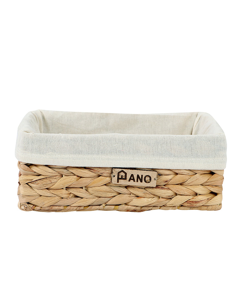 Venice Water Hyacinth Storage Basket- Pano Pano