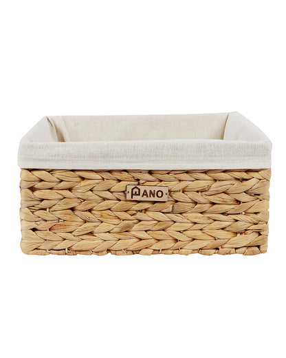 Venice Water Hyacinth Storage Basket- Pano Pano