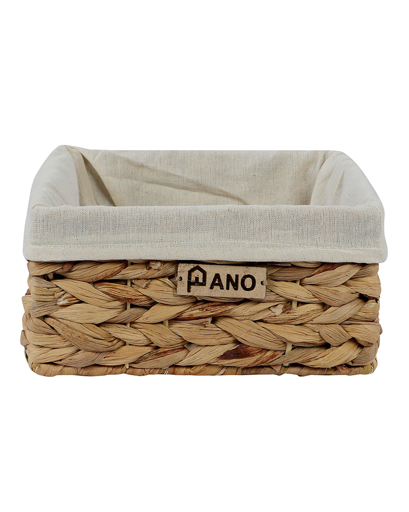 Venice Water Hyacinth Storage Basket - Pano Pano