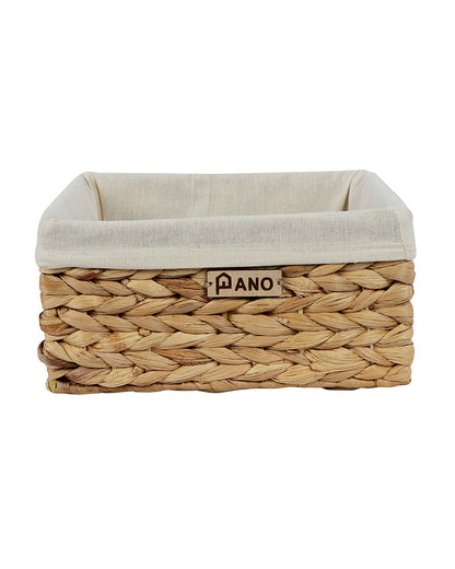 Venice Water Hyacinth Storage Basket - Pano Pano