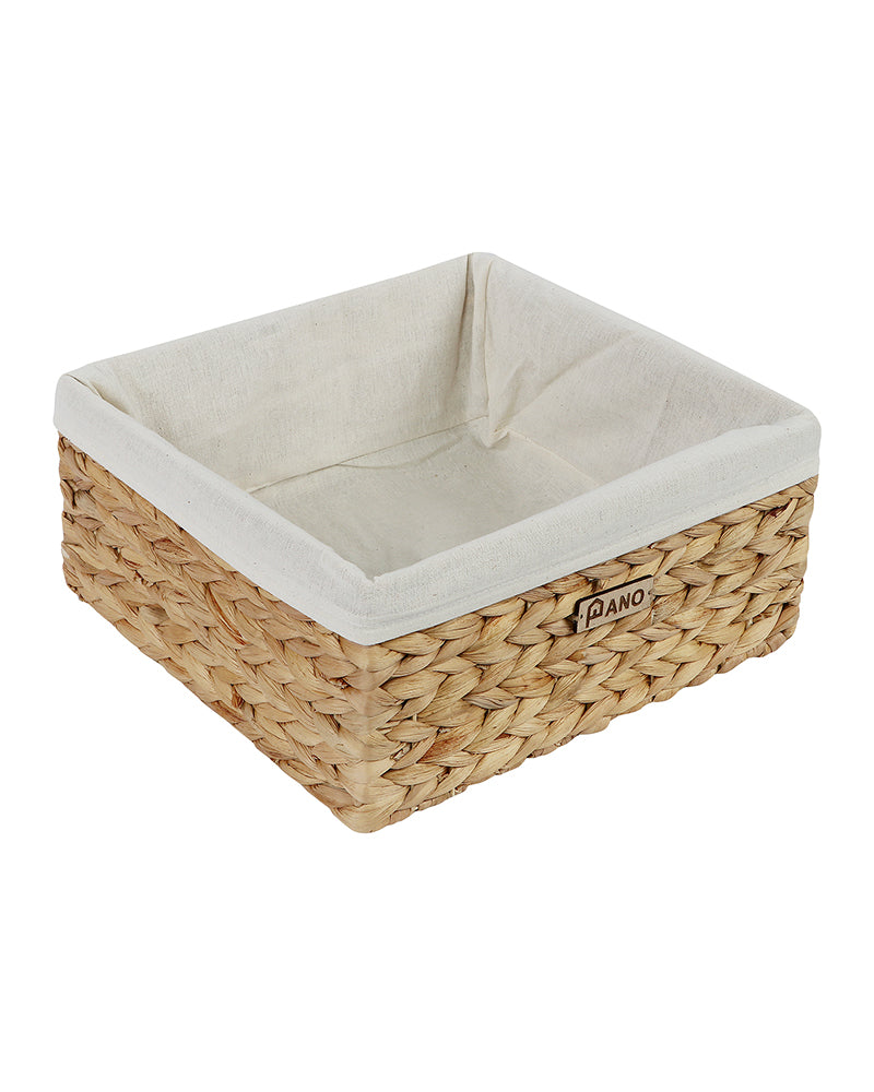 Venice Water Hyacinth Storage Basket - Pano Pano