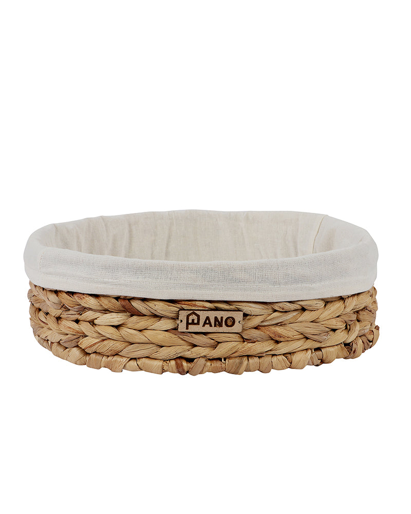Venice Water Hyacinth Storage Basket - Pano Pano