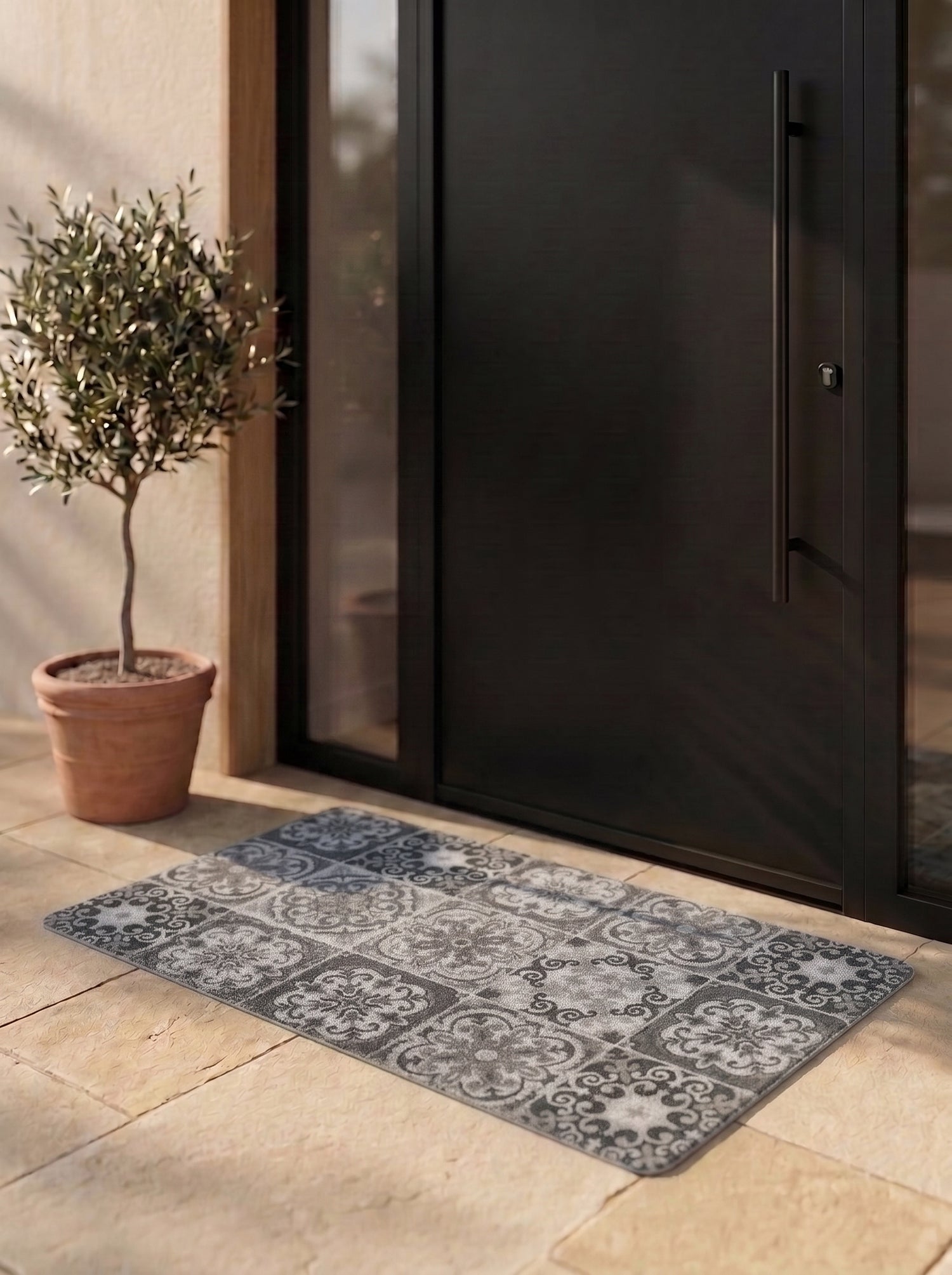 Aztec Anti-Skid PVC Out Door Mat-Pano