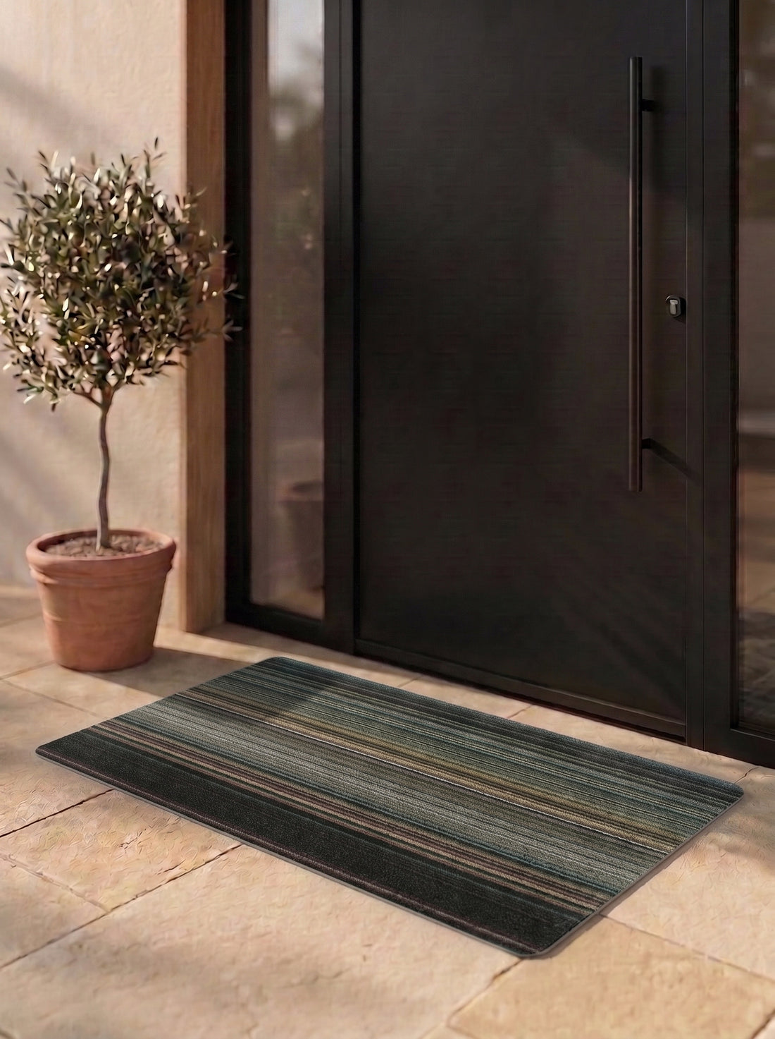 Aztec Anti-Skid PVC Out Door Mat-Pano