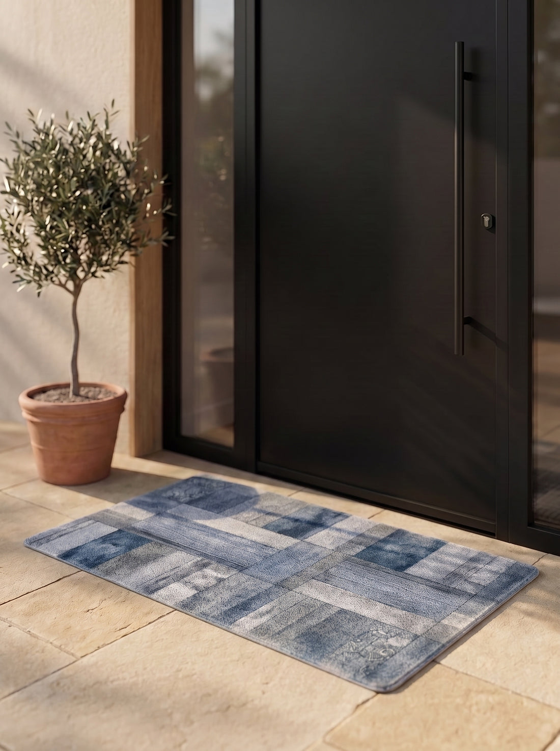 Aztec Anti-Skid PVC Out Door Mat-Pano