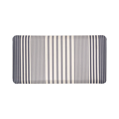 Zest Anti Fatigue Anti Slip Kitchen Mat Grey/White - Pano