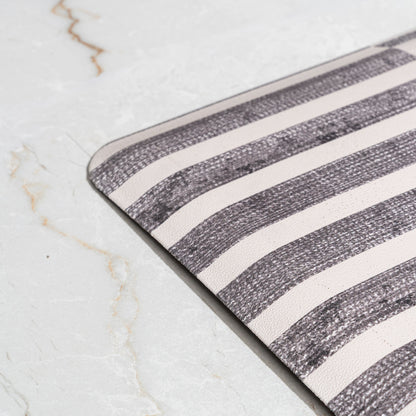 Zest Anti Fatigue Anti Slip Kitchen Mat Brown/White -Pano