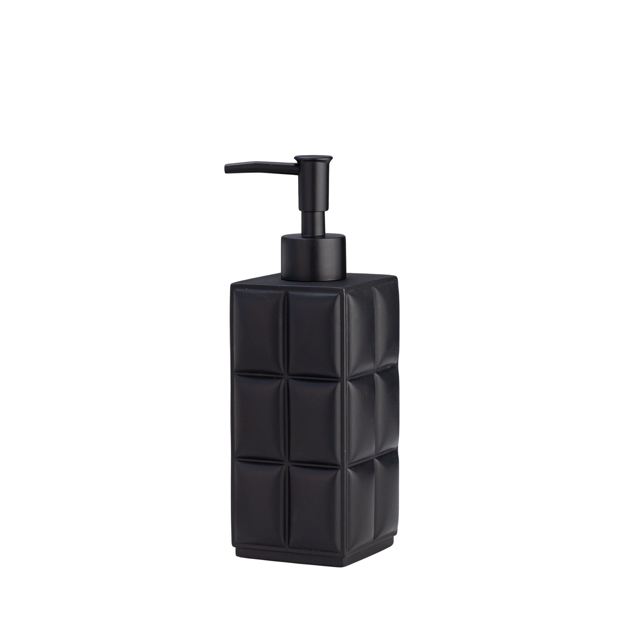 Exclusive Polyresin Soap Dispenser for Handwash for Bathroom Matte Black - Pano