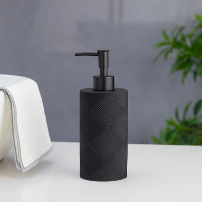Exclusive Polyresin Soap Dispenser for Handwash for Bathroom Ink Black - Pano