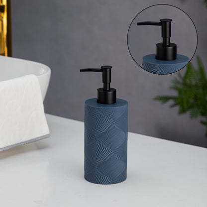 Exclusive Polyresin Soap Dispenser for Handwash for Bathroom Ink Blue - Pano
