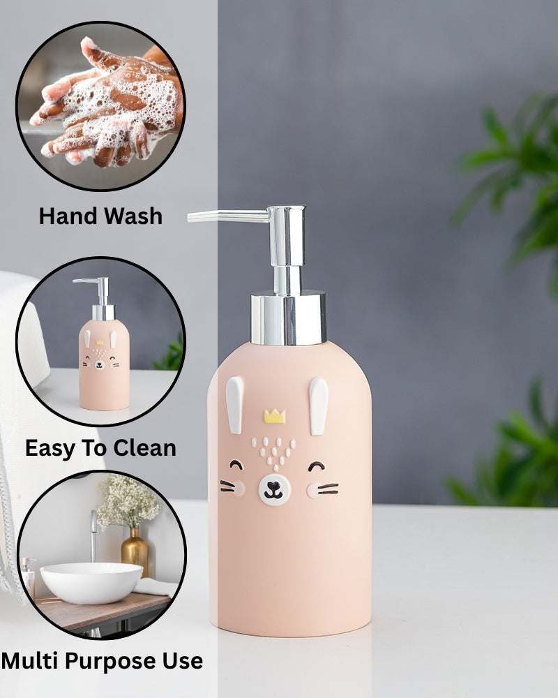 Catty Kids Polyresin Soap Dispenser - 380 ML - Pano