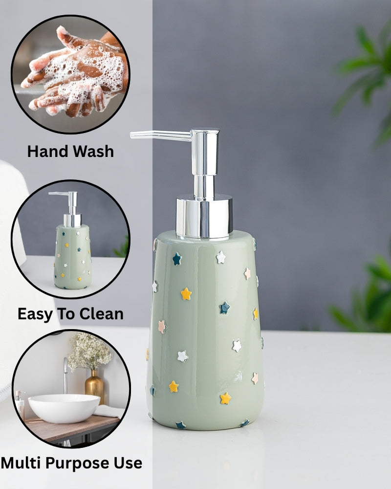Multi Star Kids Polyresin Soap Dispenser - 380 ML - Pano