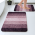 Textured Anti Skid Purple Bathmat