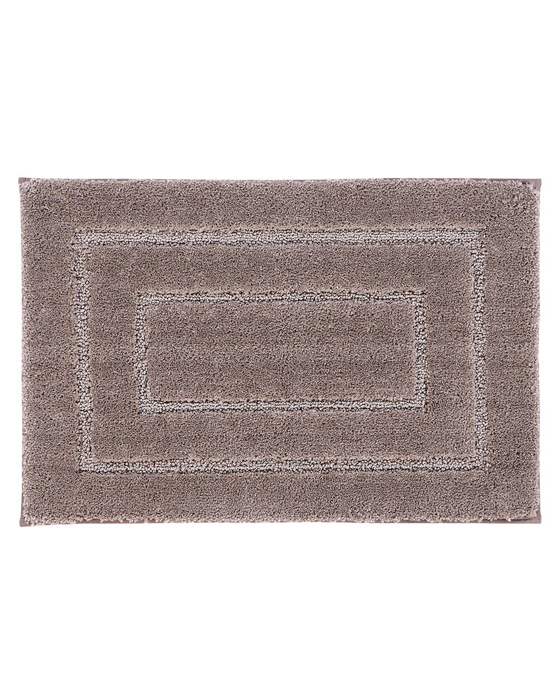 Border Frame Anti Skid Super Soft Bathmat