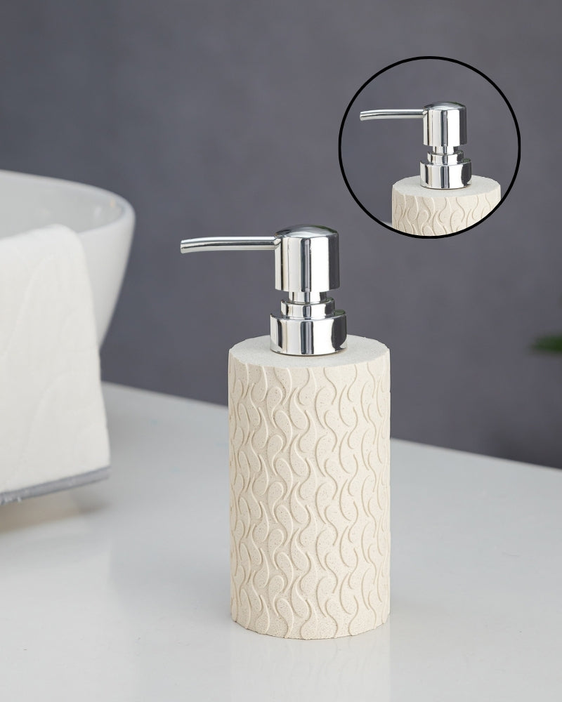 Exclusive Polyresin Soap Dispenser for Handwash for Bathroom Sand - Pano