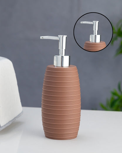 Exclusive Polyresin Soap Dispenser for Handwash for Bathroom Rusty - Pano