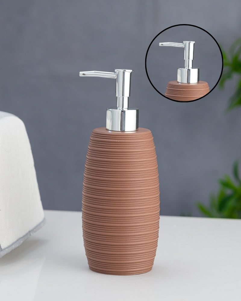 Exclusive Polyresin Soap Dispenser for Handwash for Bathroom Rusty - Pano